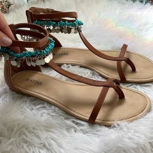 JustFab Boho Sandals